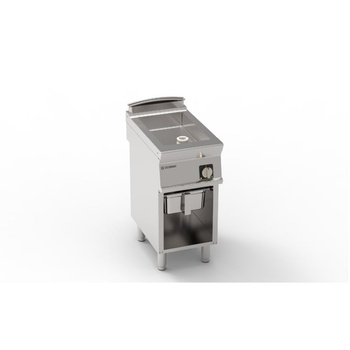 Poêle basculante électrique de restauration - capacité 15 L avec soubassement | TECNOINOX 716071