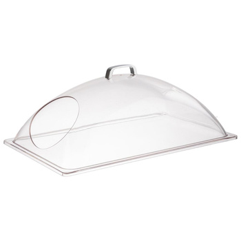 Couvercle GN avec ouverture latérale, 54x33,5x20,5 cm | APS 11028