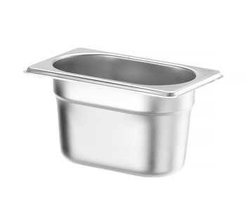 Récipient GN 1/9 prof. 10 cm en acier inoxydable BUDGET LINE | HENDI 800737