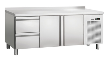 Table réfrigérée 2 tiroirs, 2 portes, S2T2-150 MA | BARTSCHER 110885MA