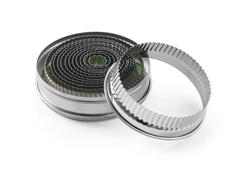Emporte-pièce rond cannelé - set de 14 pièces | HENDI 674413
