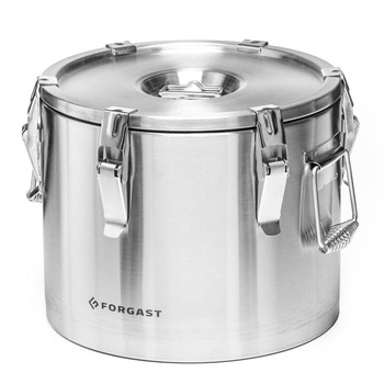 Thermos en acier bas 15 L éco | FORGAST FG05115