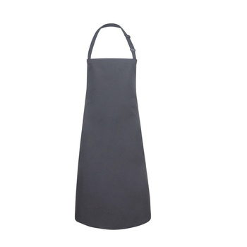 Tablier imperméable Basic à bretelles avec boucle 72 x 86 cm anthracite | KARLOWSKY BLS 7-5-pcs