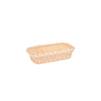 Panier en polypropylène GN LINE, rectangulaire, beige clair, GN 1/4, 27x16,5x7,5 cm | APS 40226
