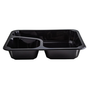 Récipient pour scellage 227x178x40 noir 2 compartiments COLT 320pcs | GUILLIN MAPCORCT22740DC
