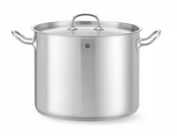 Casserole haute en acier inoxydable - capacité 13,5 L Kitchen Line | HENDI 837405
