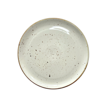 Assiette plate Still Rustic crème 27 cm | KERA CERAMIKA 14.2/R.K
