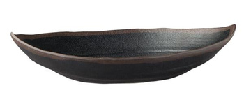 Bol MARONE, mélamine, noir - brun, 25,5x14x5,5 cm, 400 ml | APS 84100