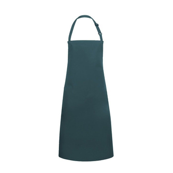 Tablier de cuisine Basic 75 x 90 cm avec boucle vert pin | KARLOWSKY BLS 4-80-Stck