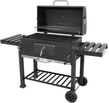 Barbecue à charbon XXL avec couvercle, grille 78 x 42,5 cm | LUND 99917