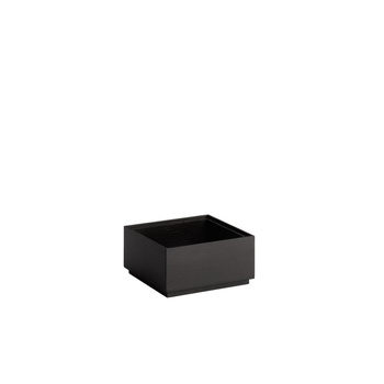 Boîte en bois Valo GN 1/6, 17,6x16,2x8,5 cm, noire | APS 14127