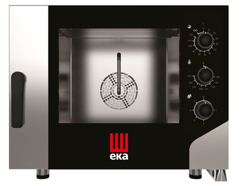 Four mixte à convection-vapeur électrique Millenial Smart Bakery 4x600x400 | TECNOEKA MKF464S