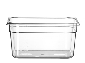 Récipient GN 1/2 prof. 15 cm en polycarbonate | HENDI 861417