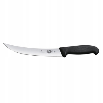 Couteau de boucher à lame lisse FIBROX - long. lame 20 cm | VICTORINOX 5.7203.20