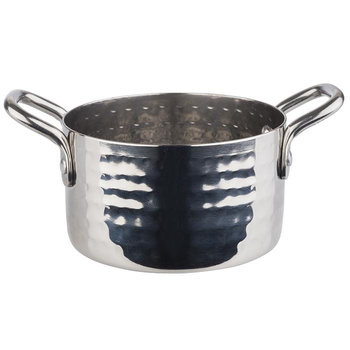 Casserole de service MUMBAI, couleur acier, 9,5 x 5,5 cm, 300 ml | APS 40186