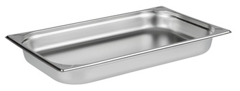 Bac GN 1/1 profondeur 6,5 cm en acier inoxydable | APS 81102