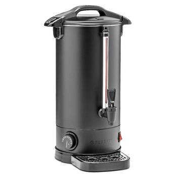 Chauffe-eau 8 L avec plateau d’égouttement, noir, à double paroi | FORGAST FG05560