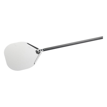 Pelle à pizza rectangulaire L. 120 cm en aluminium anodisé | GI.METAL AF-37R/120