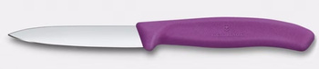 Couteau à légumes et à fruits Swiss Classic, lame lisse 8 cm, violet | VICTORINOX 6.7605.C1