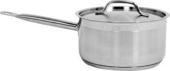 Casserole en acier inoxydable avec couvercle cap. 3,3 l | YATO YG-00061