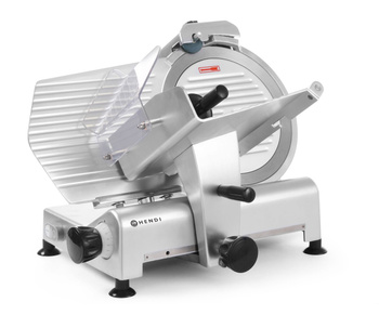 Trancheuse à charcuterie Profi Line 300, épaisseur de coupe 0-12 mm, diamètre de la lame 30 cm, 230 V | HENDI 210017