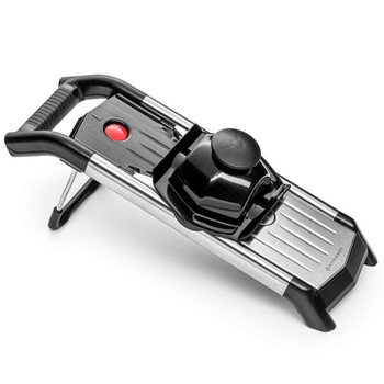 Szatkownica manuelle, (mandoline) pour couper en tranches et en bâtonnets Julienne, 5 lames interchangeables | FORGAST FG10016