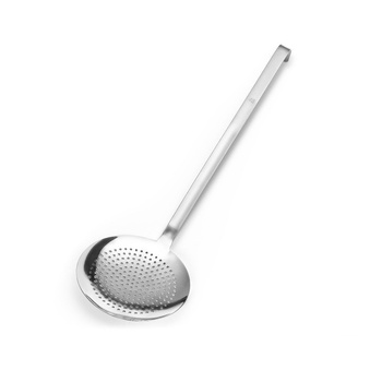 Cuillère à égoutter monobloc, diamètre 20 cm, longueur 47 cm | FORGAST FG11200