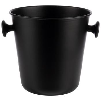 Refroidisseur pour bouteilles, cooler, aluminium et ABS, noir | APS 36115