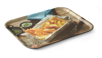 Plateau Tasty fish & chips | HENDI 508022