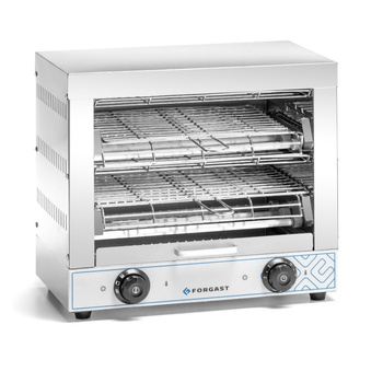 Grill électrique double, 3 kW, 230 V | FORGAST FG09207