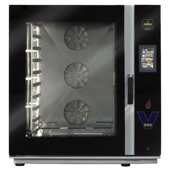 Four mixte à convection électrique EVO 10 GN 1/1 ou 10 plaques 60x40 cm | VESTA 0V1011E_PL0