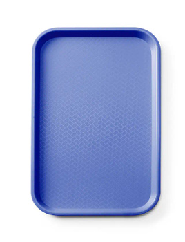 Plateau fast-food GN 1/1, long. 53 cm - bleu | AMERBOX 878569