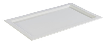 Plateau FRAMES, GN 1/1, porcelaine, couleur blanche | APS 82355