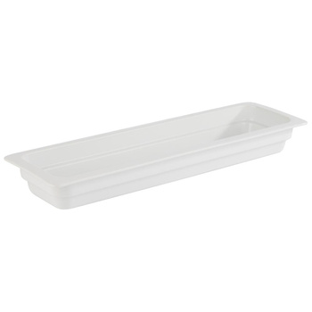 Récipient en porcelaine GN 2/4, 6,5 cm, blanc | APS 82301
