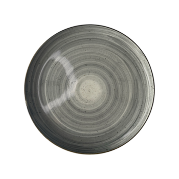 Assiette plate Still Rustic grise 29 cm | KERA CERAMIKA 14.1/R.GRIS
