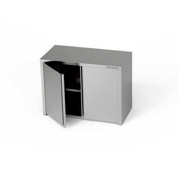 Armoire murale en acier inoxydable avec portes 60x40x60 cm | FORGAST