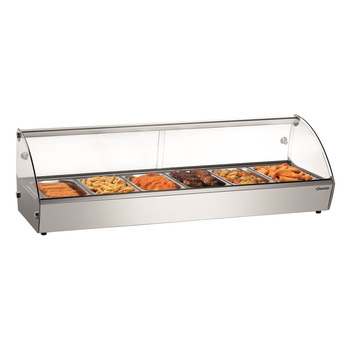 Vitrine chauffante à poser R6 6x1/3 GN | BARTSCHER 305059