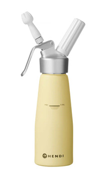Siphon à crème fouettée jaune | HENDI 975855