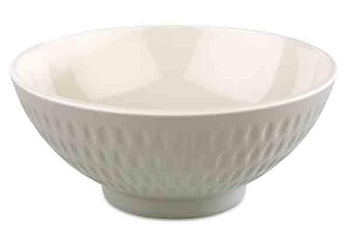 Bol ASIA PLUS, mélamine, blanc - gris, 13x5,5 cm, 350 ml | APS 15402