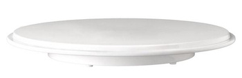 Plat à gâteau, blanc, en mélamine, diamètre 31 cm | APS 468