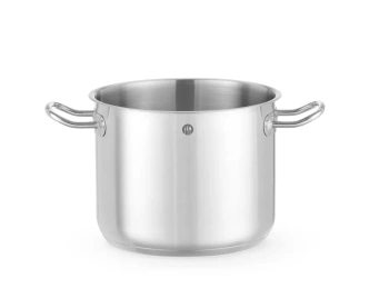 Casserole haute en acier inoxydable sans couvercle, Kitchen Line, capacité 5 l, diamètre 20 cm, hauteur 16 cm | HENDI 837764