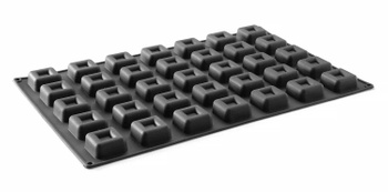 Moule en silicone SQUARE, 57x37,5x(H)2,5 cm | HENDI 677261