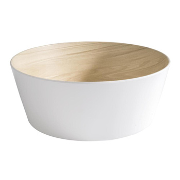 Bol FRIDA, mélamine, blanc - beige, 26,5x10,5 cm, 3,4 l | APS 84613
