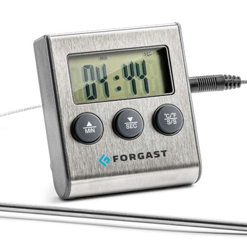 Thermomètre de cuisson avec sonde et fonction minuterie | FORGAST FG01903