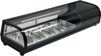Vitrine réfrigérée pour sushi 5x1/3 GN | YATO YG-05001