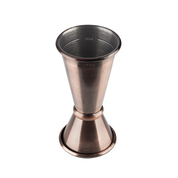 Mesure à cocktail double 20-40 ml, couleur cuivre antique | APS 93352