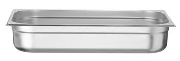 Bac GN 1/1 prof. 10 cm en acier inoxydable BUDGET LINE | HENDI 800133