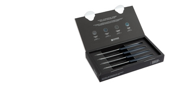 Ensemble de couteaux - 11 cm, 4 pièces | GIESSER MESSER 8365 wsp 11-4 fw