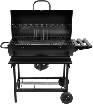 Gril à charbon avec couvercle, grille 71x35 cm | LUND 99900