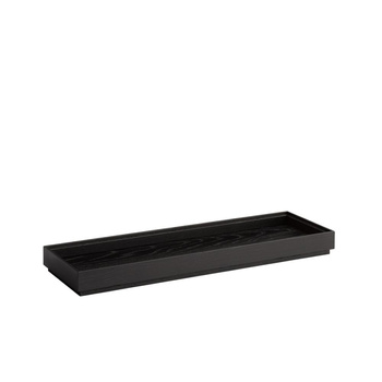 Boîte en bois Valo GN 2/4, 53x16,2x4,5 cm, noir | APS 14108